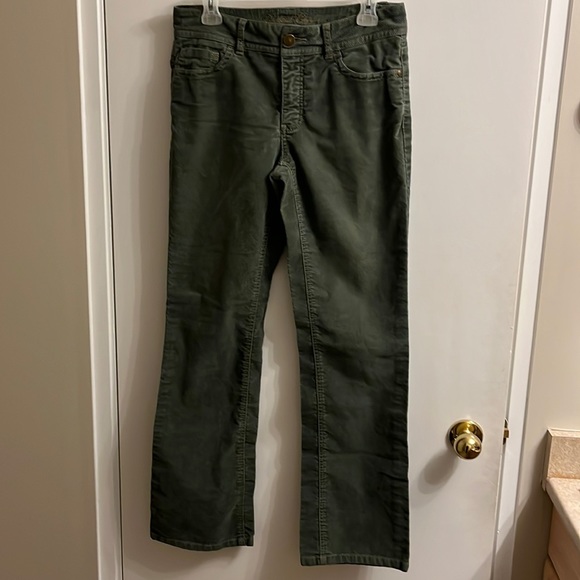 Green Boot Cord Pants - Picture 1 of 6